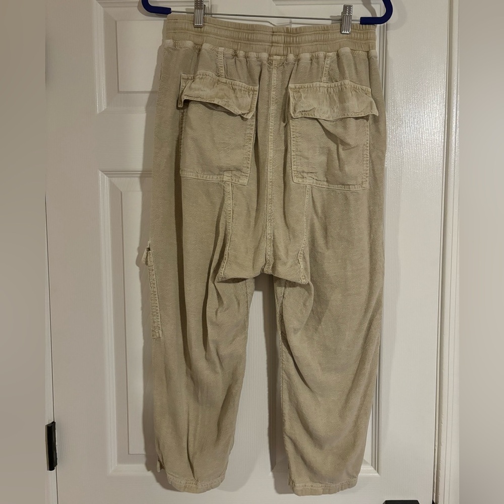 Daily Practice by Anthropologie The Evergreen Pants cargo style joggers size Med - Picture 5 of 6
